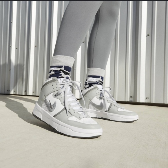 Nike Shoes - NEW Women’s Nike Dunk High UP Light Smoke- Size 7.5